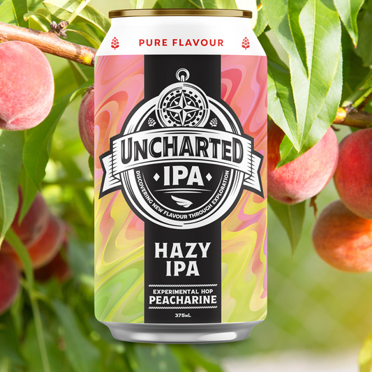 Uncharted Hazy IPA Peacharine