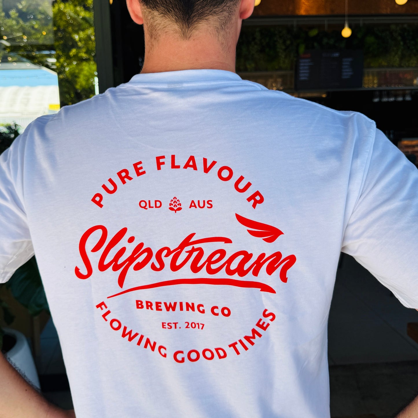 Slipstream White Flow Shirt